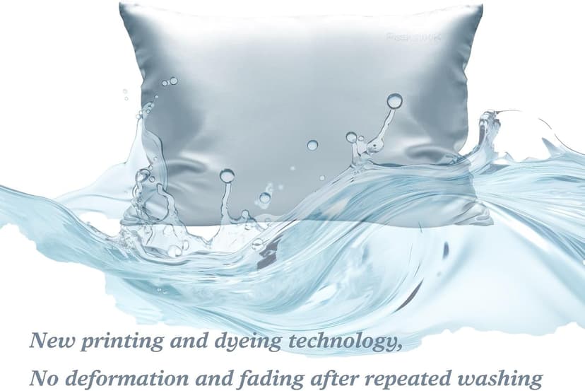 100% Mulberry Silk Pillowcases with Zipper– Luxurious, Anti-Aging Pillow Covers, 22 Momme 6A Grade Silk Pillow Cases 2 Pack for Hair and Skin Care (Silver Grey, Queen (U.S. Standard))