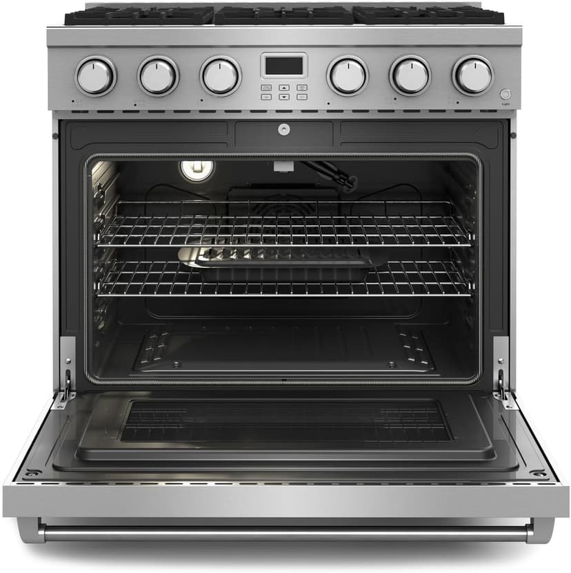 THOR Kitchen Professional 36-Inch Gas Range in Stainless Steel - Model ARG36