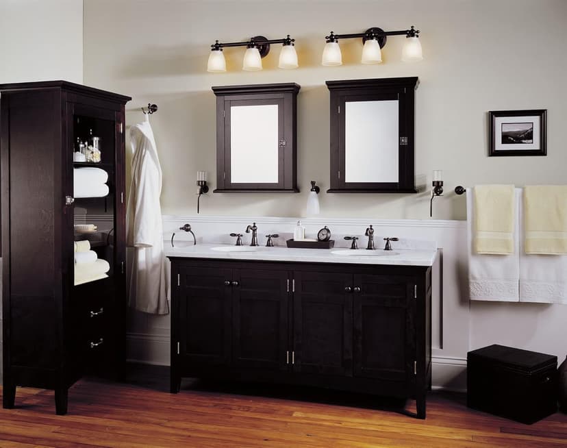 DELTA FAUCET 35955-RB-DST Victorian 2-Handle Bathroom Sink Faucet in Venetian Bronze Widespread