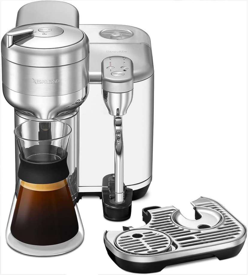 Nespresso Breville Vertuo Creatista BVE850BSS, Brushed Stainless Steel