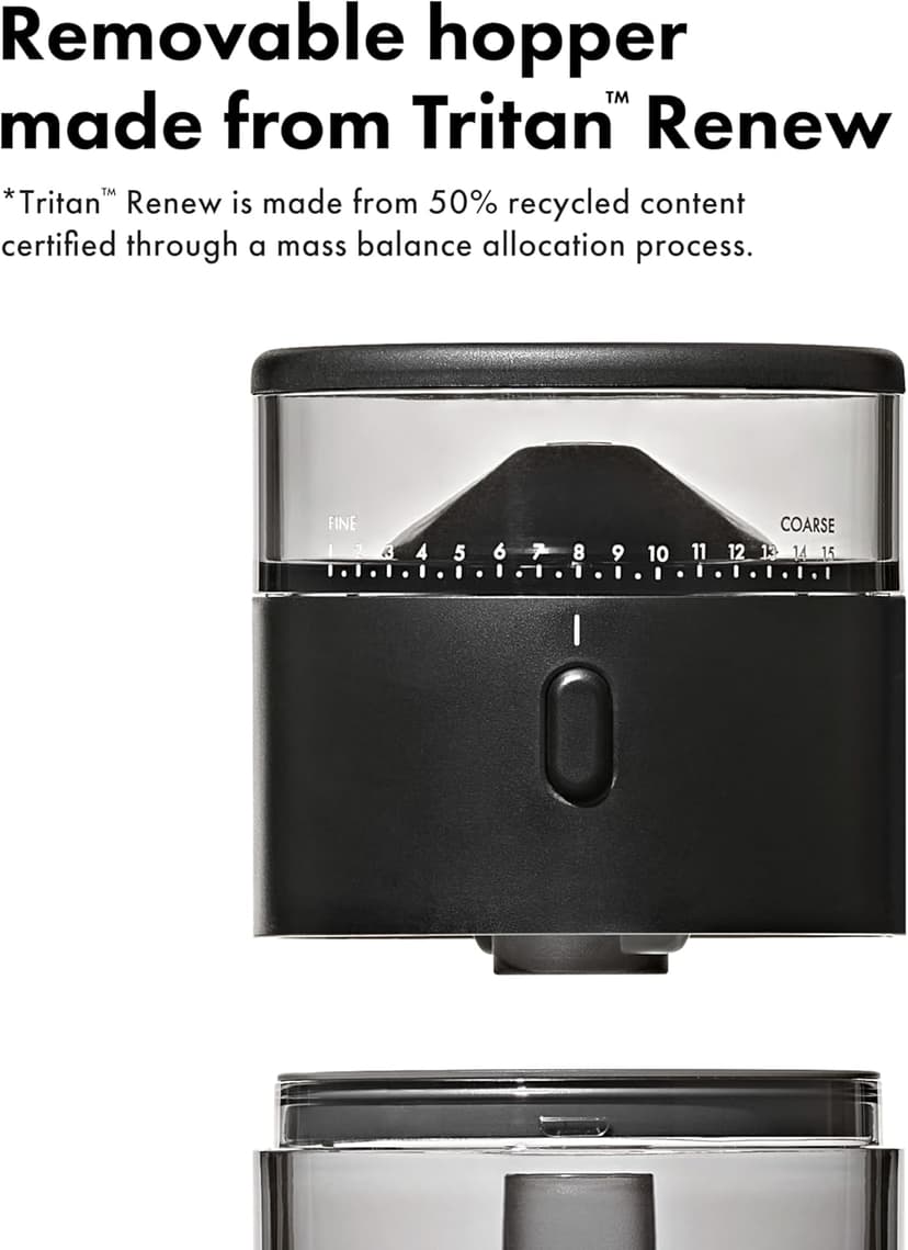 OXO Brew Compact Conical Burr Coffee Grinder