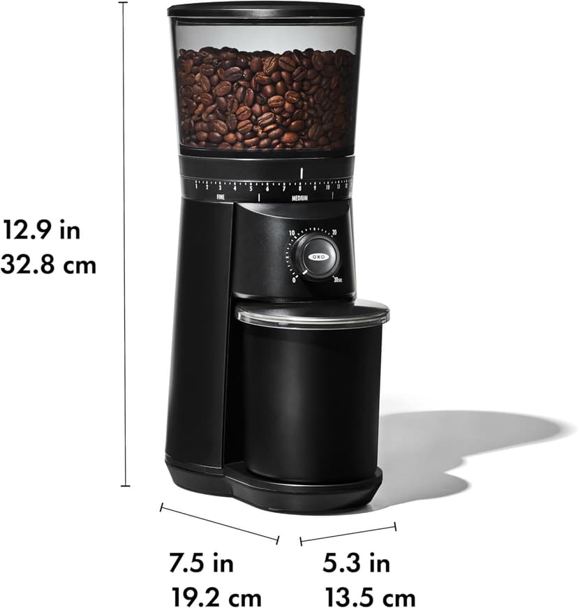 OXO Brew Conical Burr Coffee Grinder - Matte Black