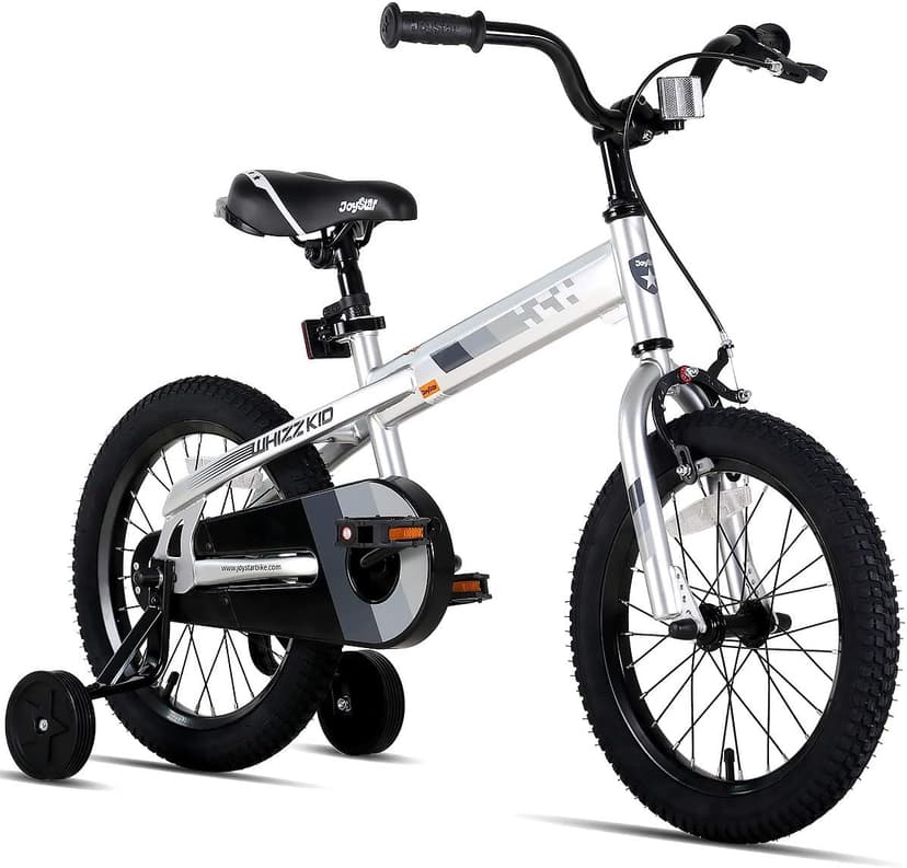 JOYSTAR Whizz Kids Bike 12 14 16 18 Inch Kids' Bicycle for Toddler and Kids Ages 2-9 Years Old, BMX Style Boys Bike with Training Wheels, Children Bicycles, Multiple Colors
