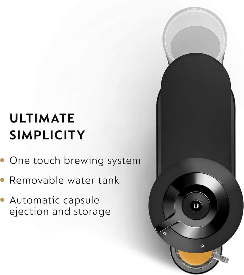 Nespresso Vertuo Next Coffee and Espresso Machine by De'Longhi with Milk Frother, Limited Edition,18 ounces, Matte Black