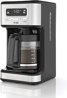 Mr. Coffee 14 Cup Programmable Coffee Maker Stainless Steel