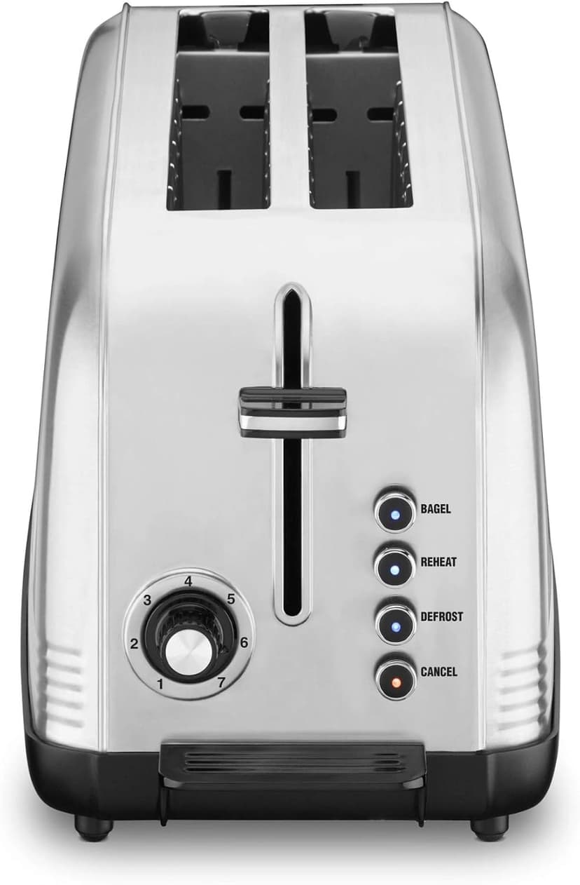 Cuisinart CPT-2500 Long Slot Toaster, Stainless Steel, Silver, 2-slice long slot