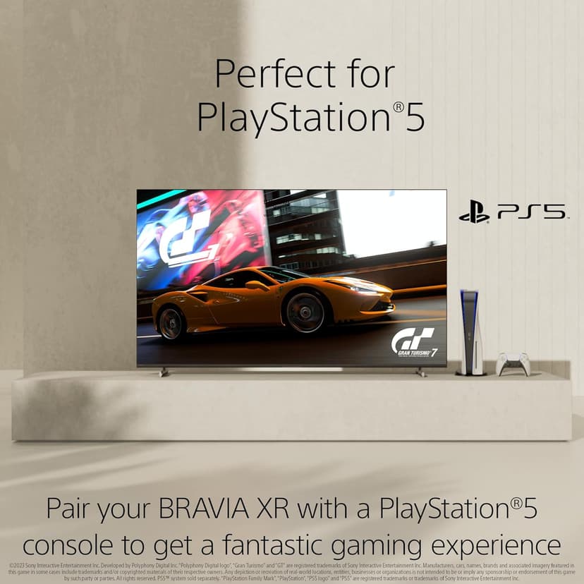 Sony 55 Inch 4K Ultra HD TV X90K Series: BRAVIA XR Full Array LED Smart Google TV with Dolby Vision HDR and exclusive features for The PlayStation® 5 XR55X90K- 2022 Model
