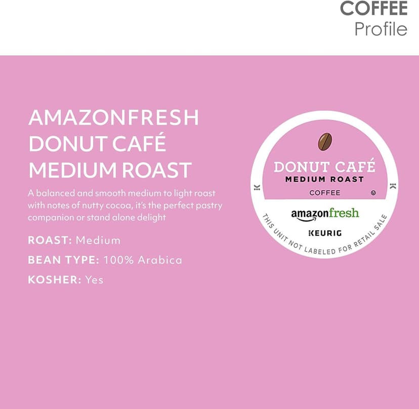 Keurig K-Classic Coffee Maker with AmazonFresh 60 Ct. Coffee Variety Pack, 3 Flavors