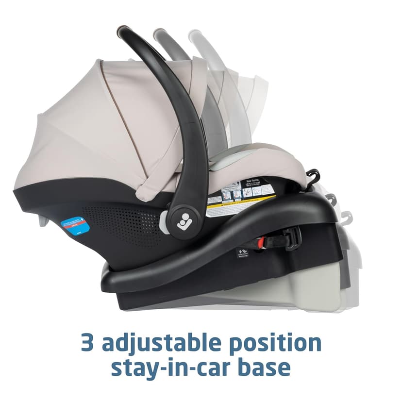 Maxi-Cosi Mico Luxe Infant Car Seat with Base, Rear Facing Car Seat for Babies, Baby Carseat 4-30 lbs, Baby Car Seats, Infant Car Seats, New Hope Tan