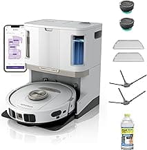 Shark Robot Vacuum & Mop Combo, PowerDetect NeverTouch Pro, Self-Emptying, Self-Refill with Self-Clean Pad Wash & Dry, 60-Day Debris Capacity, 30-Day Refill Tank, 5 PowerDetect Technologies, AV2800ZE
