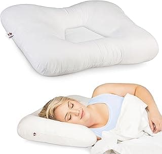 Core Products Original Tri-Core Firm-Cervical Support Pillow for Neck, Shoulder, & Back Pain Relief-Ergonomic Orthopedic Contour Pillow for Back and Side Sleep-Assembled in USA- Firm, Full Size