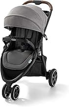 Graco Outpace LX All-Terrain 3-Wheel Baby Stroller, Cohen €” Compatible for Travel System, Easy One-Hand Fold, in-Seat Suspension for Comfortable Ride, Never-Flat Rubber Tires
