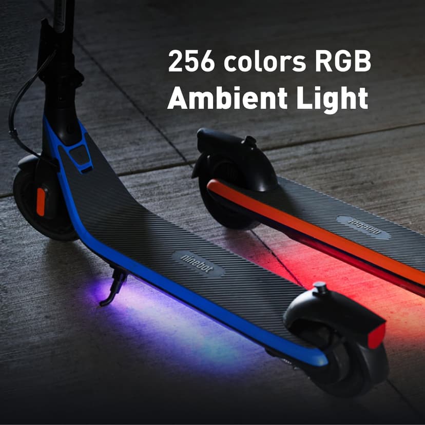 Segway Ninebot eKickScooter - Electric Scooter for Kids 6-14, w/t Adjustable Handlebar Height (Only C2 Pro) for Riders up to 132 lbs, Includes New Cruise Mode, UL-2272 Certified
