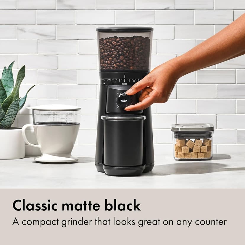 OXO Brew Conical Burr Coffee Grinder - Matte Black