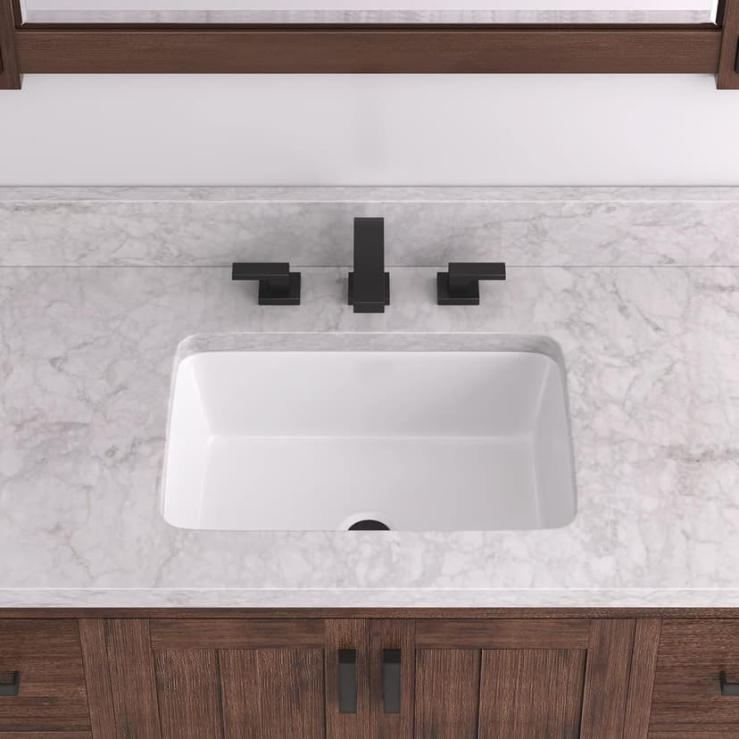 Signature Hardware 453258 Euric 20" Vitreous China Undermount Bathroom Sink