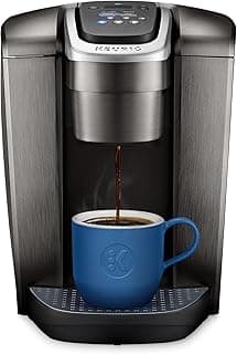 Keurig K-Elite Single Serve K-Cup Pod Coffee Maker, with Strength and Temperature Control, Iced Coffee Capability, 8 to 12oz Brew Size, Programmable, Brushed Slate