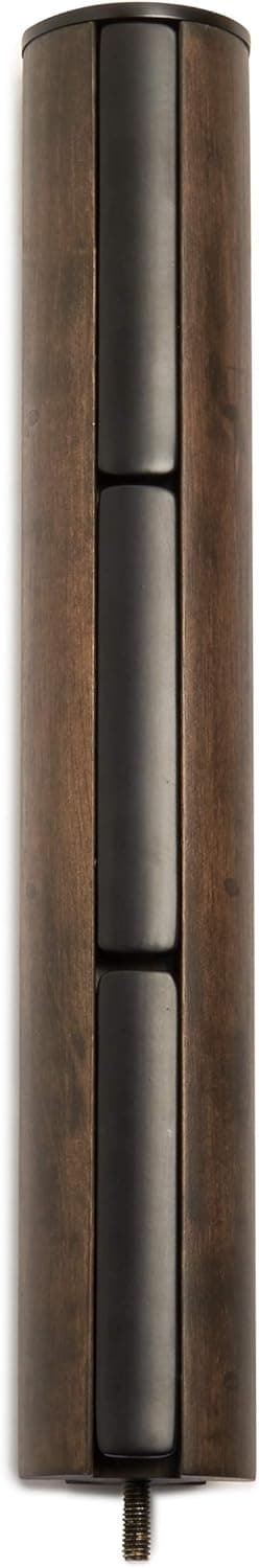 Umbra Flapper Coat Rack, Clothing Hanger, Umbrella Holder, and Hat Organizer, Great for Entryway, Black/Walnut (320361-048)