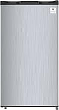 ACFR322 RCA Mini Refrigerator, Compact Freezer Compartment, Adjustable Thermostat Control, Reversible Door, Ideal Fridge for Dorm, Office, Apartment, Platinum Stainless, 3.2 Cubic Feet