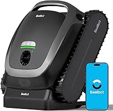 Beatbot AquaSense Cordless Robotic Pool Vacuum Cleaner - Intelligent Path Opimization, Cleans Floor, Walls, and Waterline - Suitable for Above & In-Ground Pools up to 2,260 sq.ft, Light Gray