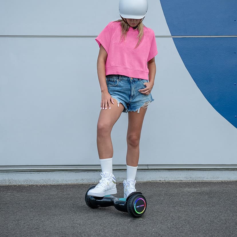 Jetson All Terrain Hoverboard with LED Lights, LED Light-up Wheels, Self-Balancing Hoverboard with Active Balance Technology, Ages 12+
