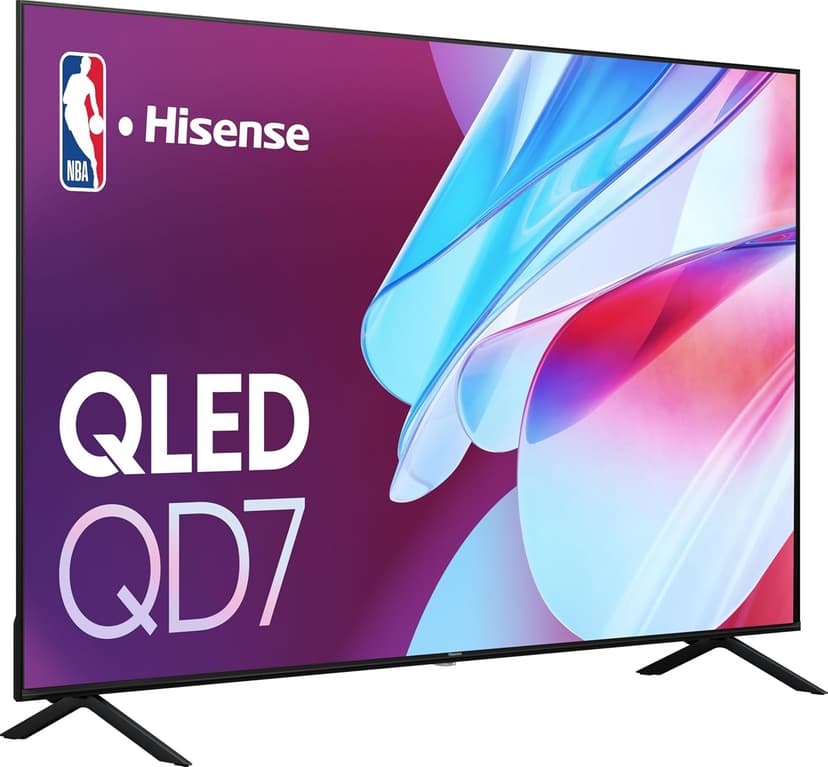 Hisense 85-Inch Class QD7 Series QLED 4K UHD Google Smart TV (85QD7N, 2024 Model) - QLED, Native 144Hz, Motion Rate 240, Direct Full Array, Game Mode Pro, Alexa Compatibility