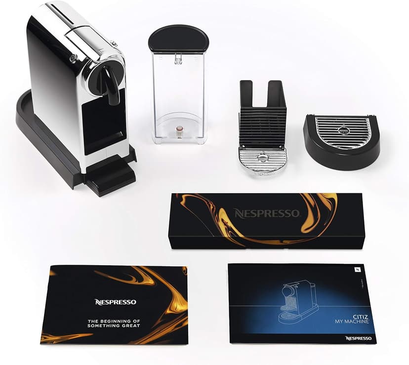 Nespresso CitiZ Espresso Machine by De'Longhi, Chrome