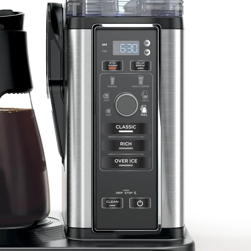 Ninja Hot & Iced, Single Serve or Drip Coffee System, CM300 (Renewed),10 cups