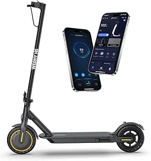 Electric Scooter, 350W/500W Motor, 8.5''/10''Tires, Top Speed 16/19/22 mph, Max 12/21/23Miles Ranges, Foldable E Scooter for Adults