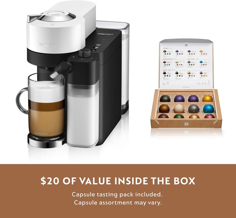 Nespresso Vertuo Lattissima by De'Longhi, White
