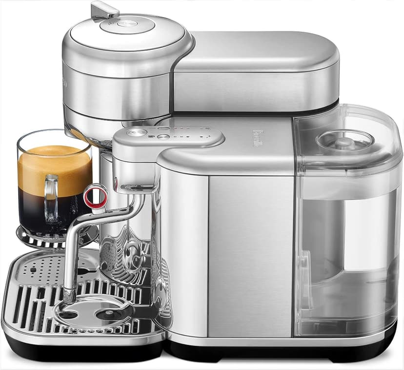 Nespresso Breville Vertuo Creatista BVE850BSS, Brushed Stainless Steel