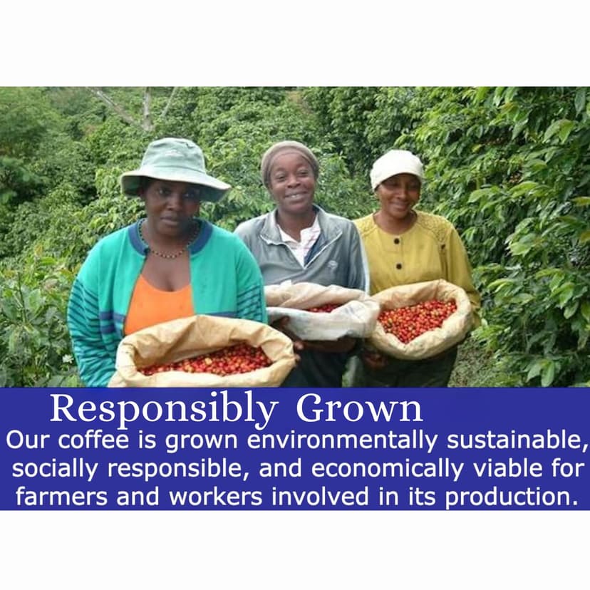 Cafe Blue 100% Authentic Jamaica Blue Mountain Medium Roast Whole Bean Premium Arabica Coffee, 16 Ounces (1 Pound, 454 Grams)