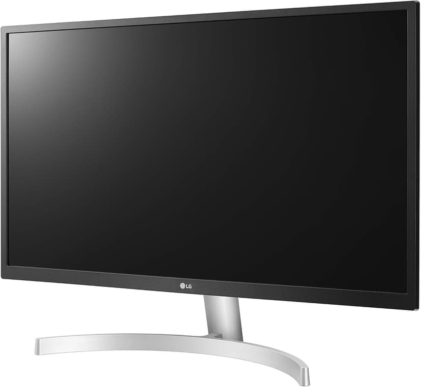LG 27UL500-W 27-inch 4K UHD (3840 x 2160) UltraFine Computer Monitor, IPS, AMD FreeSync, HDR10, HDMI, DisplayPort, Black Stabilizer, White