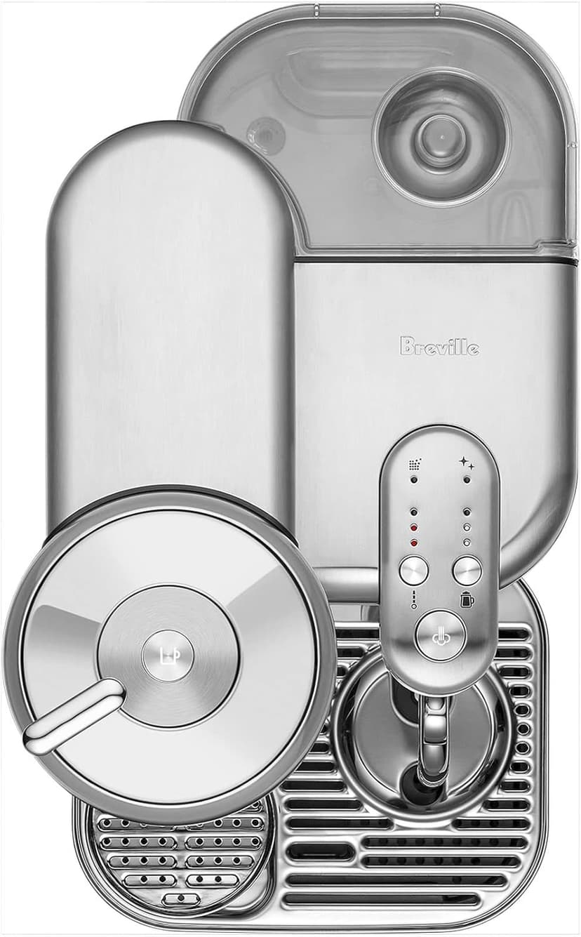 Nespresso Breville Vertuo Creatista BVE850BSS, Brushed Stainless Steel