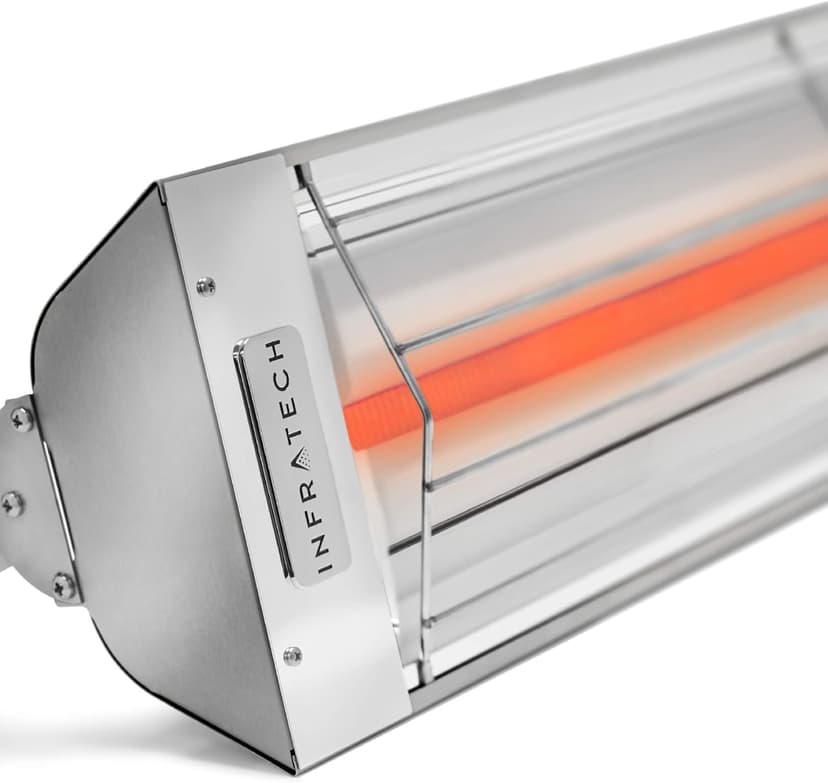 Infratech W-3024 SS Stainless Steel 61.25” Single Element Fixture 3000 Watt, 240 Volt, Stainless Steel