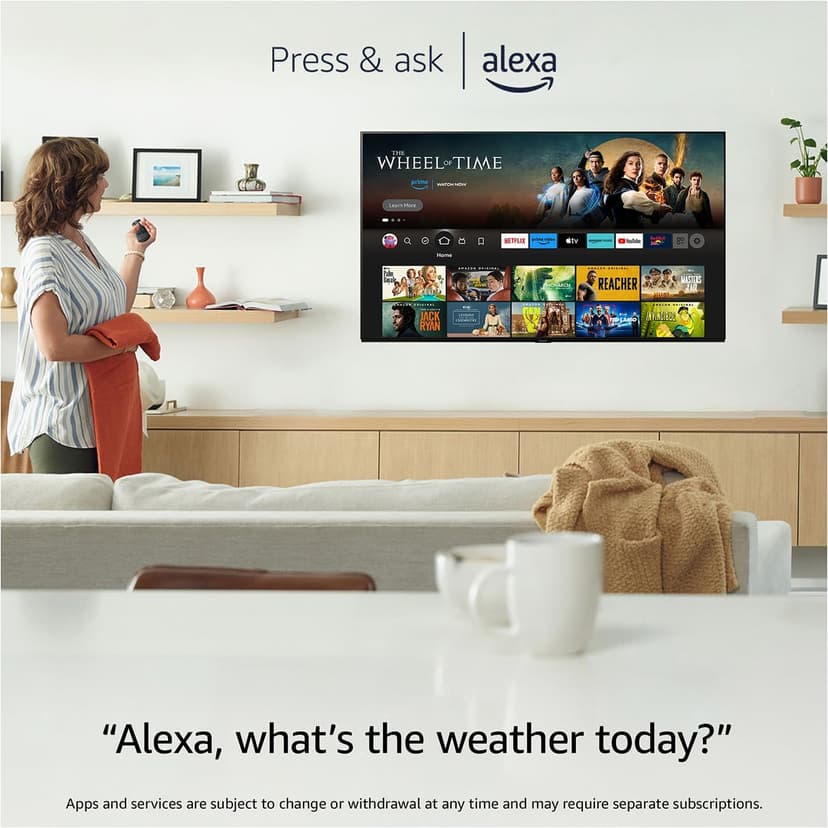 Panasonic Z85 Series (2024 Model) 55-inch OLED 4K Ultra HD Smart Fire TV, Dolby Vision IQ, HDR10+ Adaptive, 120Hz Refresh Rate - 55Z85AP