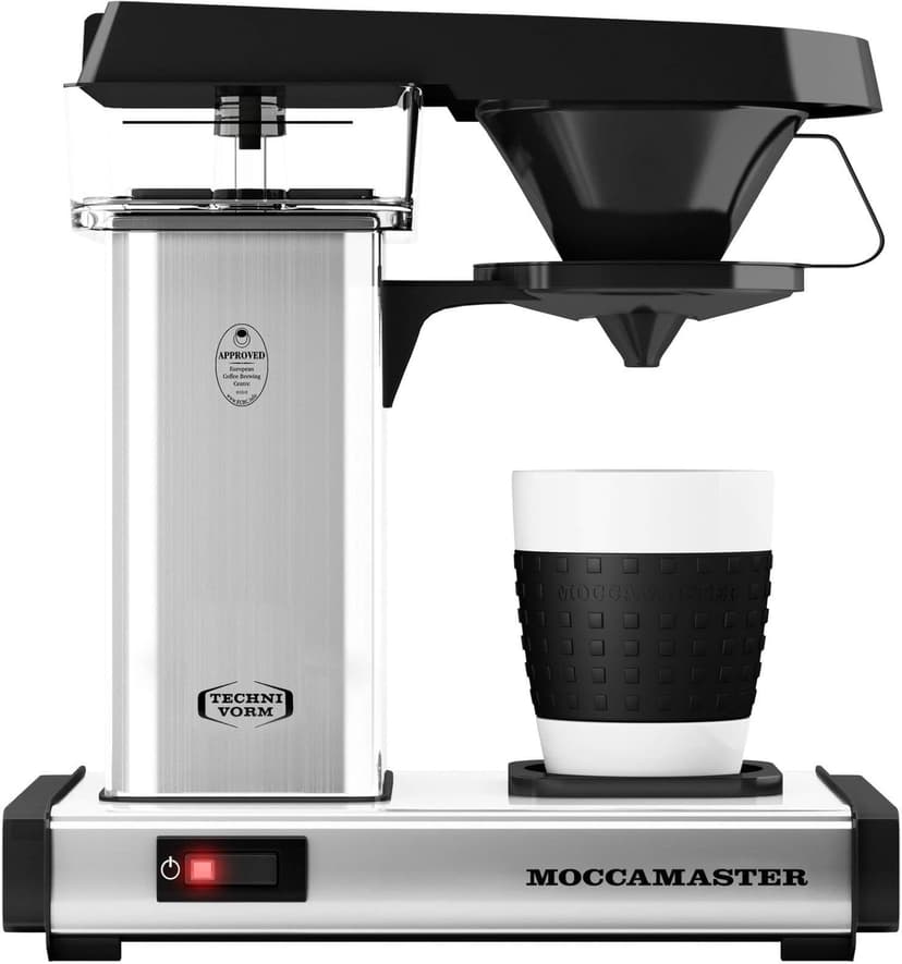 Technivorm Moccamaster 69212 Cup One, One-Cup Coffee Maker 10 Ounce Polished Silver