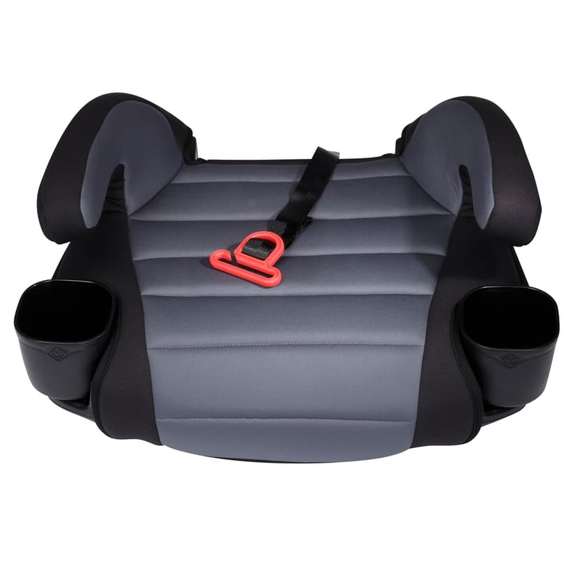 Safety 1st Grow and Go 2-in-1 Booster Car Seat with ComfortWings, Converts High-Back to Backless, 19" Wide, Fits 3 Across, Lightweight, Foldable, Easy-Clean, Cup Holders, 40-100 lbs, Black Sand