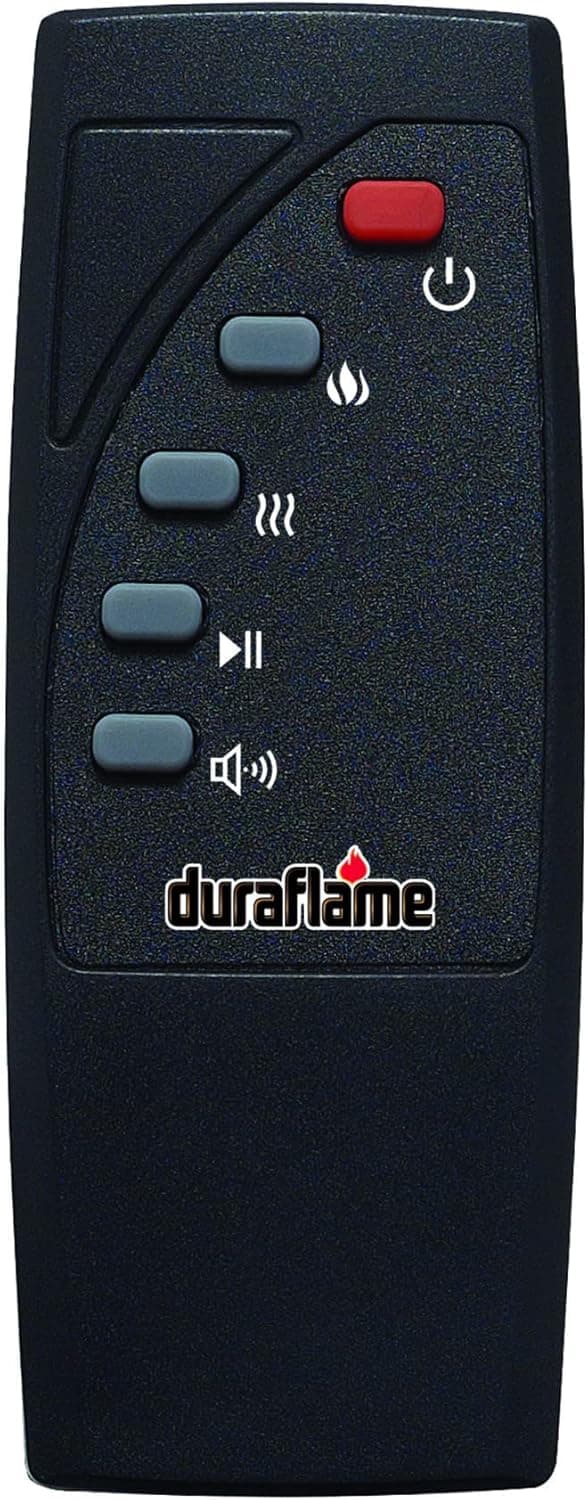 duraflame® Electric Log Set 1,000 Sq Ft Infrared Heater, Faux Logs Insert with LED Flames for Existing Fireplaces, Crackling Sounds, Remote Control Included