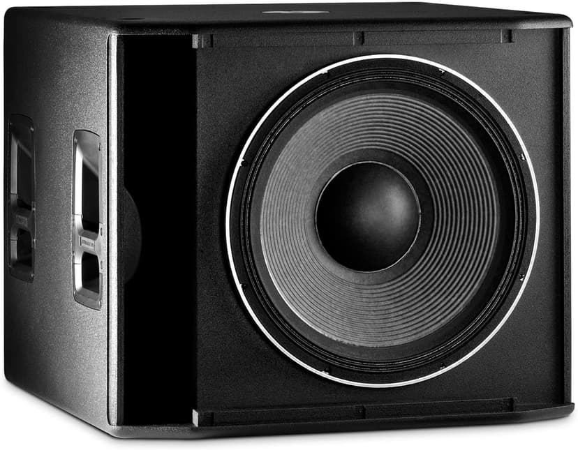 JBL Professional SRX818SP Portable, Active, Amplified, Powered 18 Inch Subwoofer System. 1000 Watt Peak Crown Amplifier. DJ, PA, Stage. Black