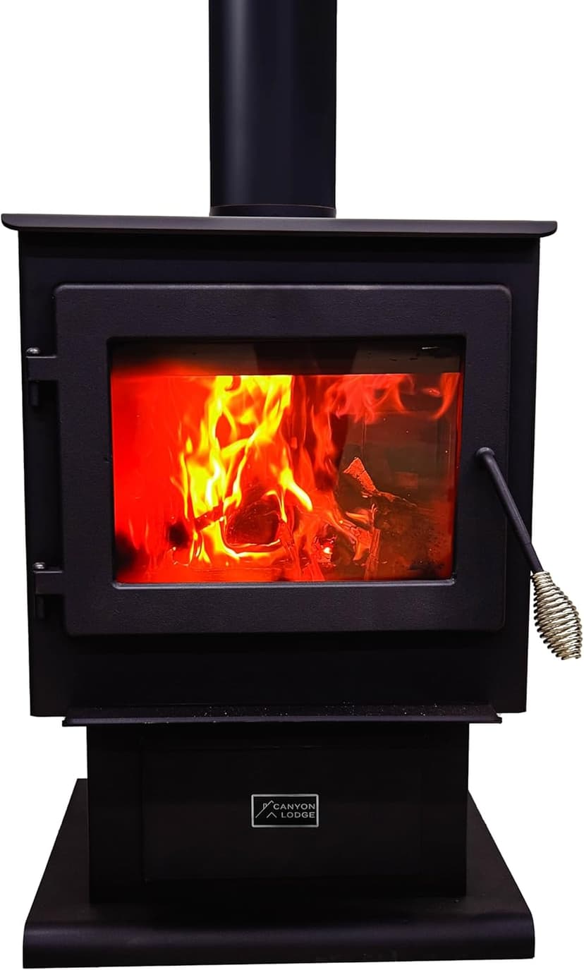Small Wood Stove heats up to 2000 Sq ft