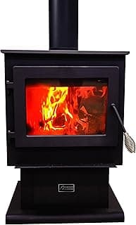 Small Wood Stove heats up to 2000 Sq ft