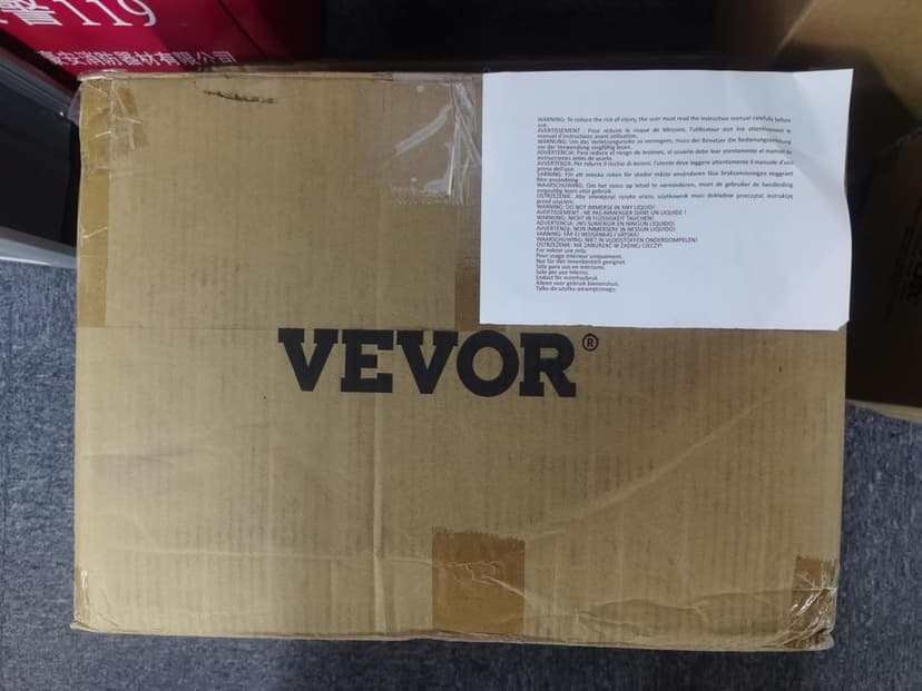 VEVOR Camping Wood Stove Stainless Steel Camping Tent Stove, Portable Wood Burning Stove with Chimney Pipes & Gloves, 700in³Firebox Hot Tent Stove for Outdoor Cooking and Heating with 8 Pipes