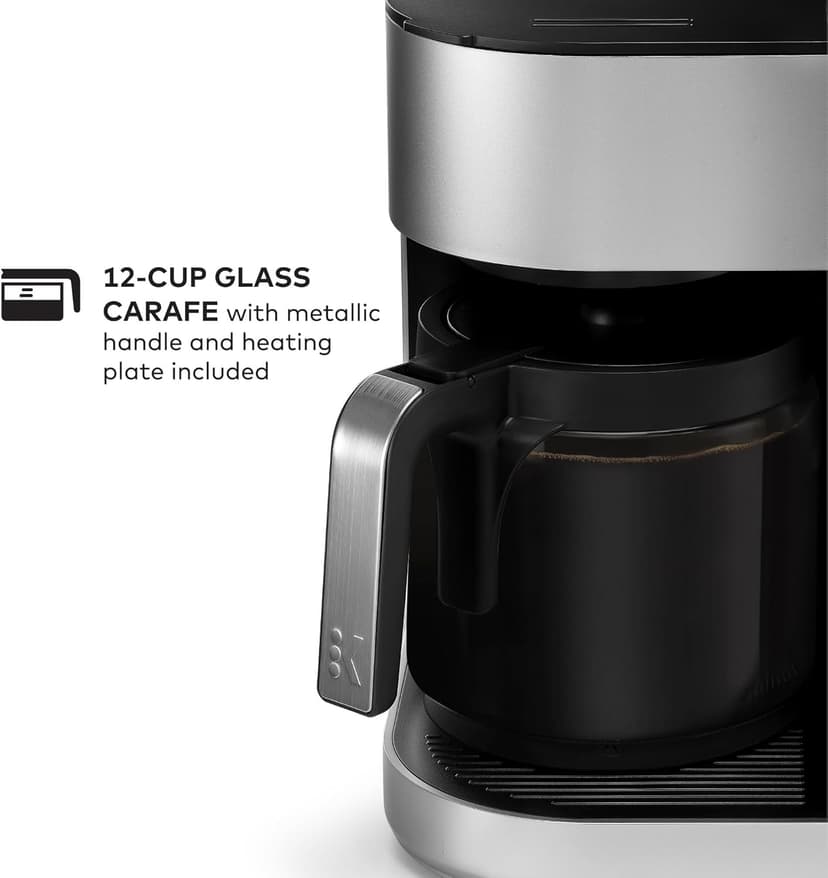 Keurig K-Duo Special Edition Single Serve K-Cup Pod & Carafe Coffee Maker, Multiple Brew Sizes, Sleek Silver Colored Finish, 60oz Removable Reservoir, Silver