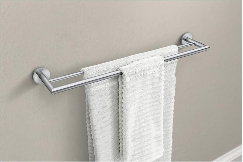 Moen Y5722CH 24-Inch Modern Double Towel Bar, Chrome