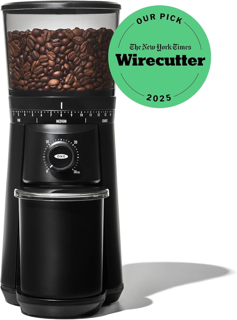 OXO Brew Conical Burr Coffee Grinder - Matte Black