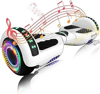 Scooter, Bluetooth & Corlorful LED Lights, Gifts for Kids & Adults & Girls & Boys, for All Ages