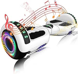 Scooter, Bluetooth & Corlorful LED Lights, Gifts for Kids & Adults & Girls & Boys, for All Ages