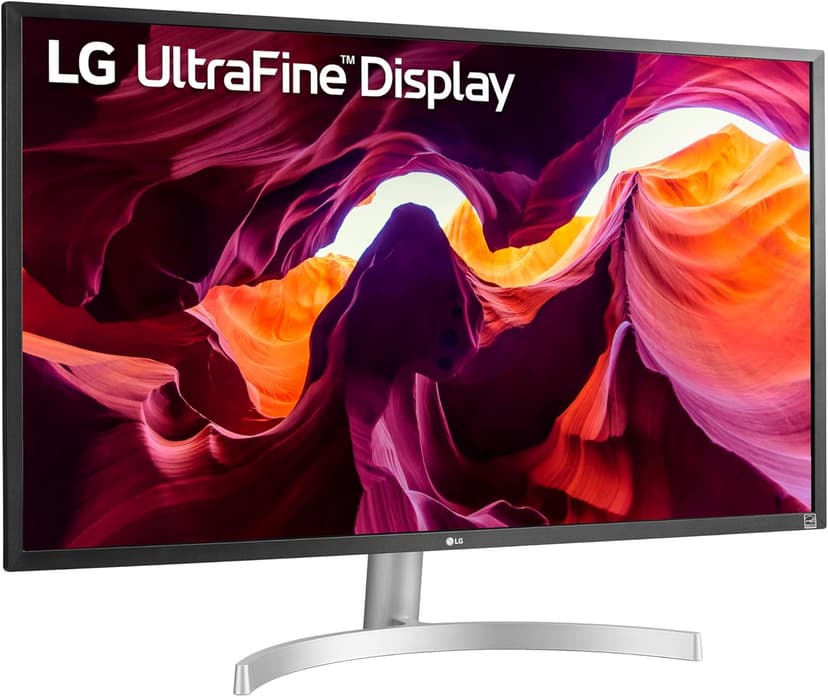 LG 27UL500-W 27-inch 4K UHD (3840 x 2160) UltraFine Computer Monitor, IPS, AMD FreeSync, HDR10, HDMI, DisplayPort, Black Stabilizer, White