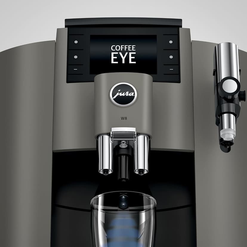 Jura W8 Dark Inox, 15650, Automatic Coffee Machine