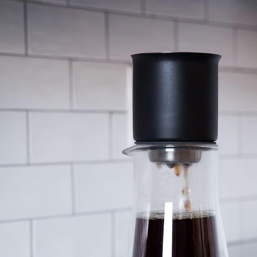 Fellow Stagg [XF] Pour-Over Coffee Maker Set - Kit Includes Stagg [XF] Pour-Over Dripper, Stagg Double Wall Glass Carafe, and 30 Paper Filters